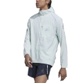 adidas Lauf-Trainingsjacke Marathon (360° reflektierendes Design, schmal) linengrün Herren